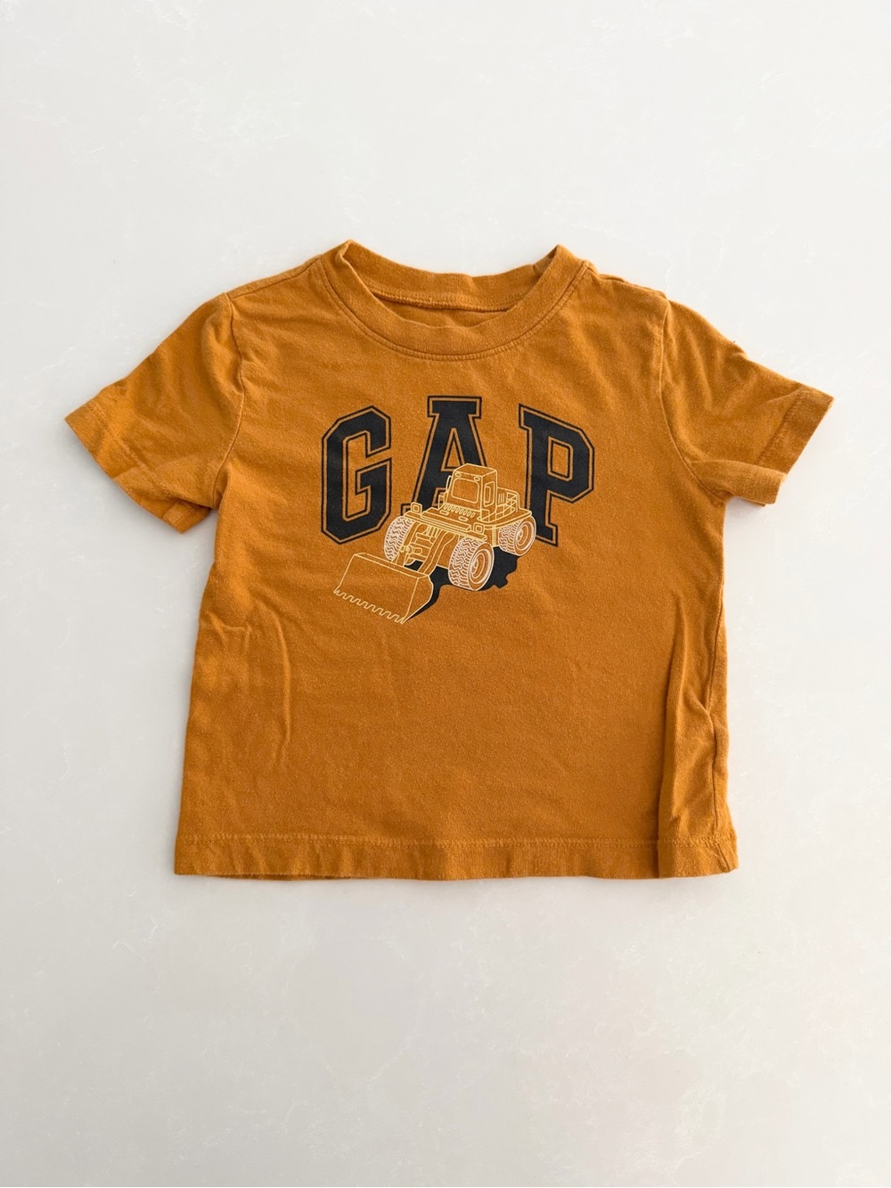 Gap Toddler Construction Excavator T-Shirt • Size 2YRS
